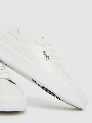Pepe Jeans Sneaker  ' DOBBIE FENIX ' in Weiß