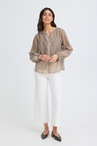 Chemisier 'WINA ' Fransa en beige