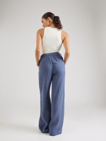 mbym Wide leg Broek 'Kassaka' in Blauw