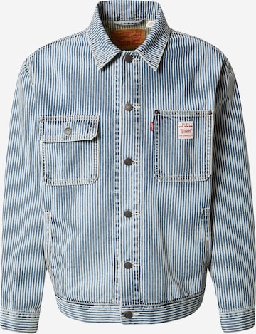 LEVI'S ® Overgangsjakke 'Sunrise Trucker' i blå: forside