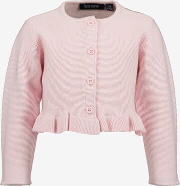 Cardigan BLUE SEVEN en rose : devant