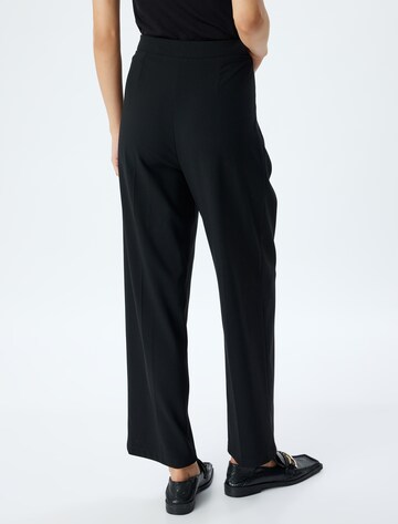 Koton Wide leg Bandplooibroek in Zwart
