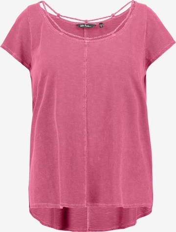 T-shirt '807081' Ulla Popken en rose : devant