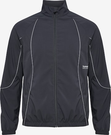 Hummel Sportjacke in Grau: Vorderseite