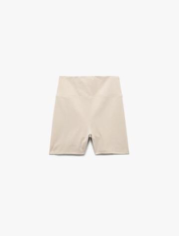 Koton Skinny Leggings in Beige: front