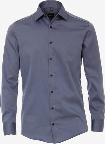 VENTI Regular fit Button Up Shirt in Blue: front