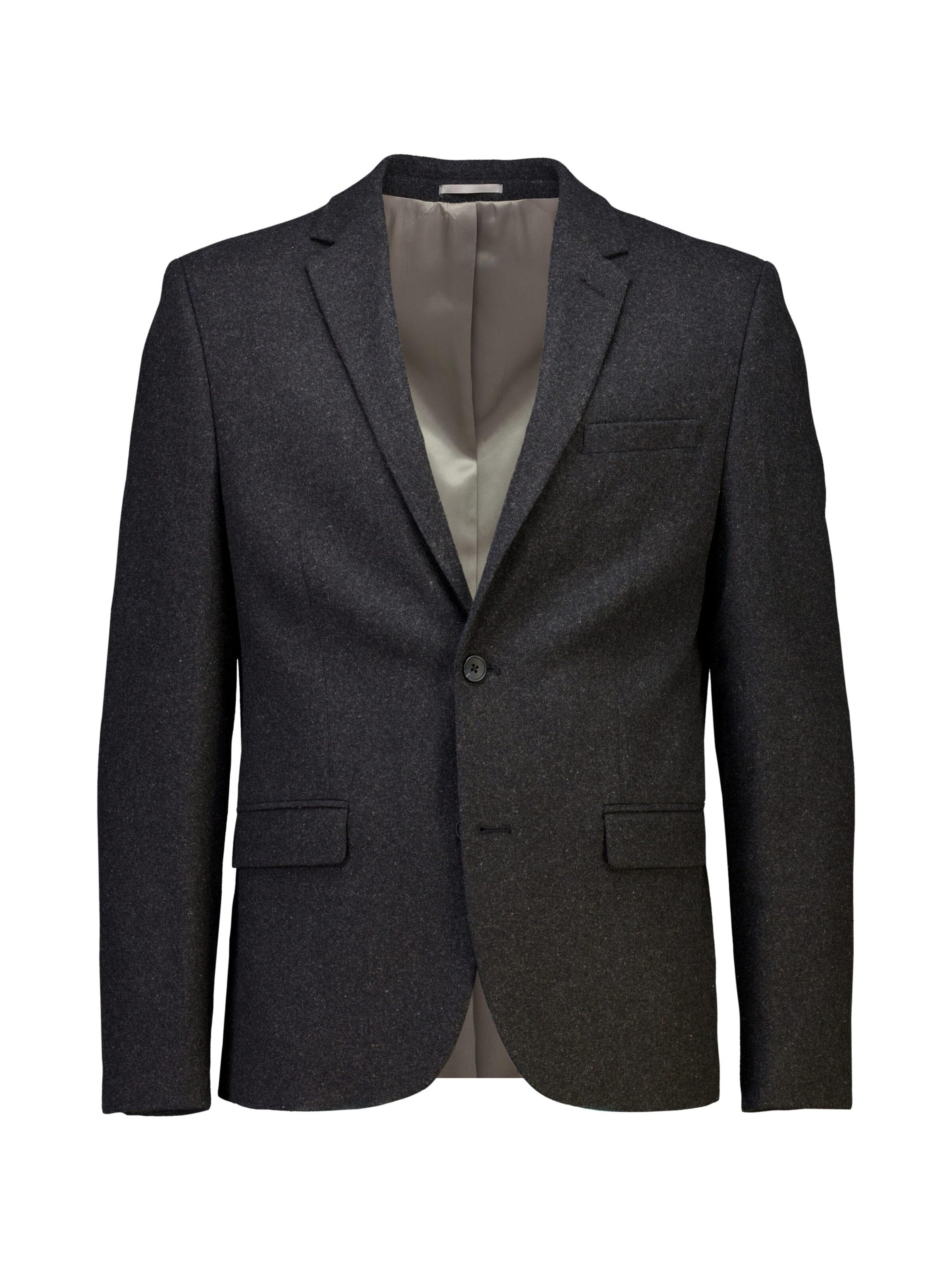 Lindbergh Business-colbert in Zwart: voorkant