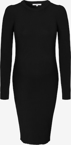 Noppies Úpletové šaty 'Vena' – černá: přední strana