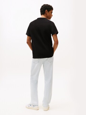 Tommy Jeans Shirt in Zwart: terug