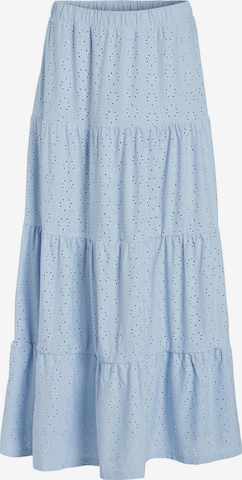 VILA Skirt 'Kawa' in Blue: front