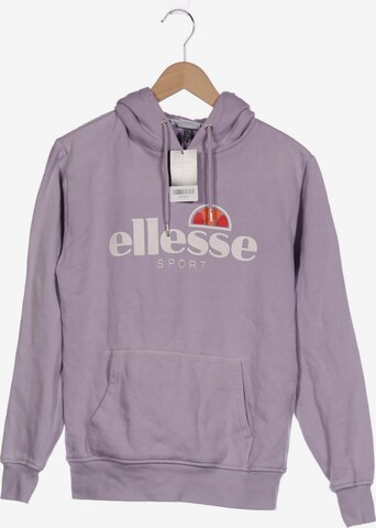ELLESSE Sweatshirt & Zip-Up Hoodie in L in Purple: front