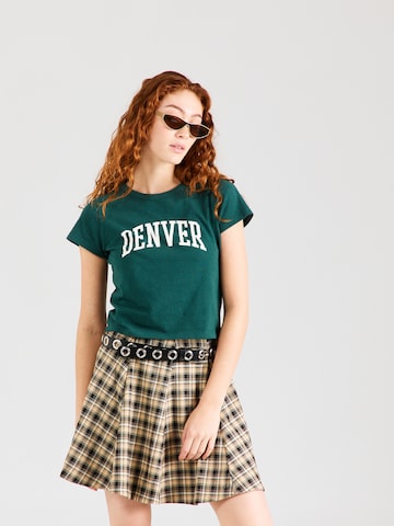 HOLLISTER - Camiseta en verde