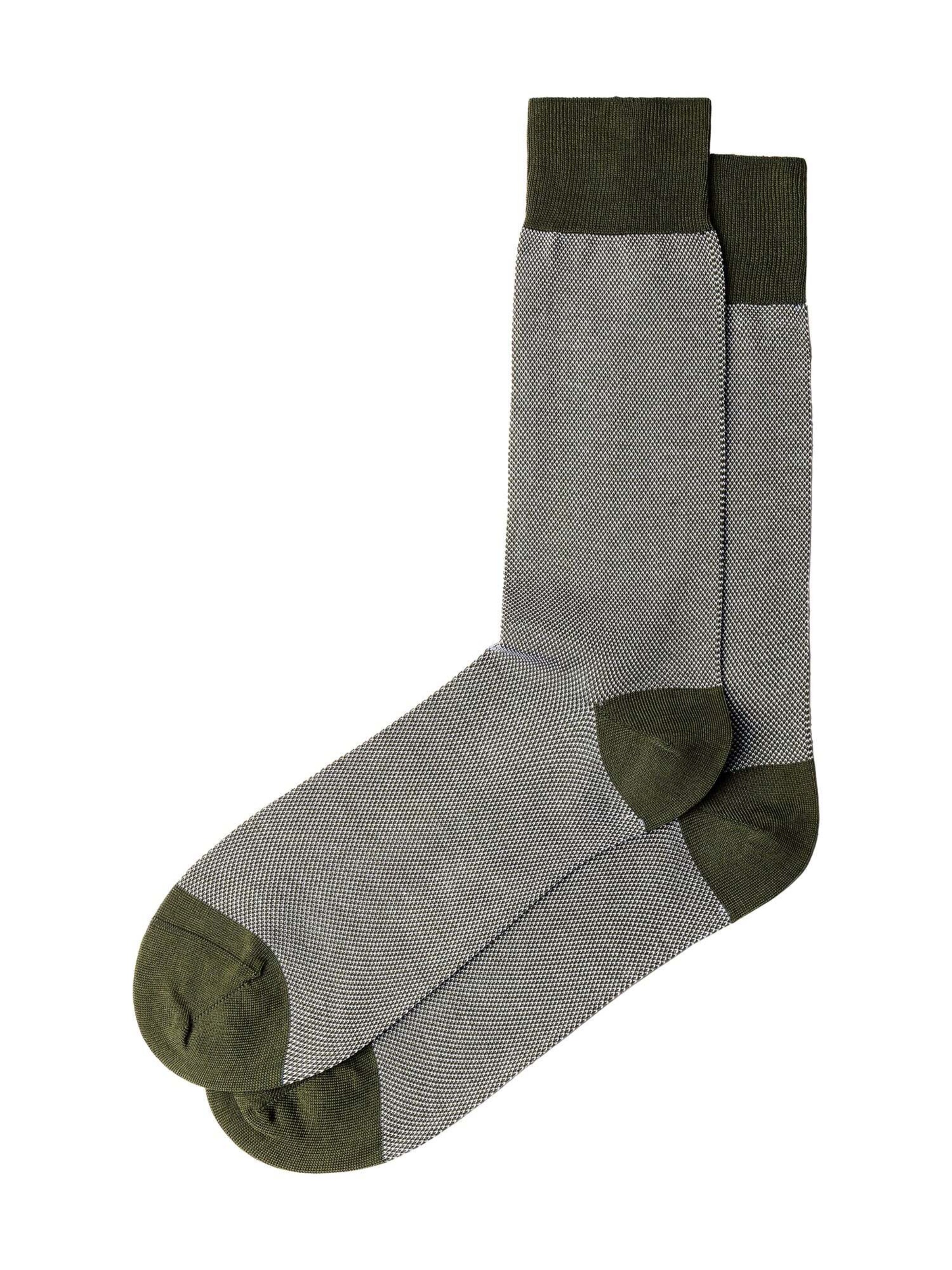 Hackett London Socken ' BIRDS EYE SOCKS ' in Grün