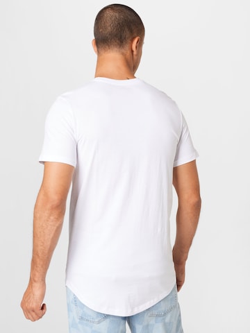 T-Shirt 'Noa' JACK & JONES en blanc