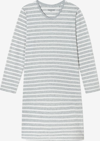 SCHIESSER Nightgown 'Casual Essentials' in Grey: front