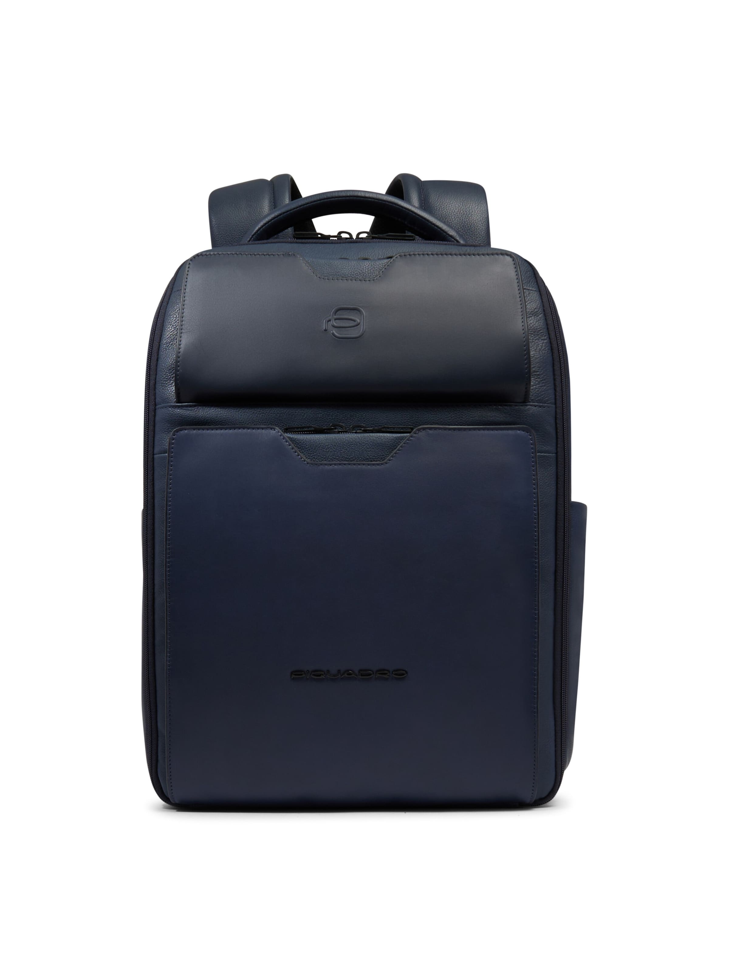 Piquadro Rugzak in Blauw: voorkant