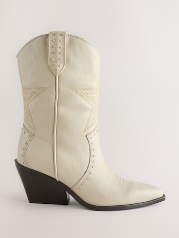 Bottes de cowboy 'Stern' Next en beige