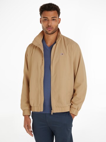 Tommy Jeans Between-Season Jacket in Beige: front