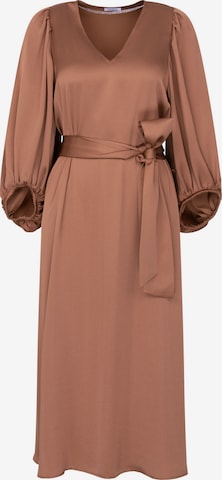 SEIDENSTICKER Dress 'September Drop 252' in Brown: front