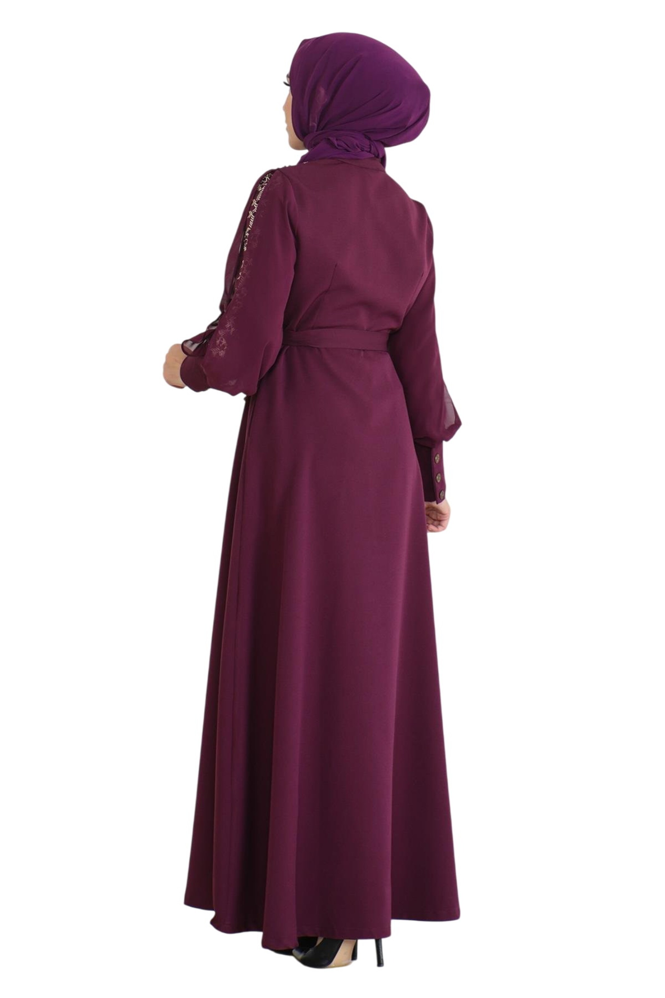 MODAMIHRAM Blousejurk in Lila