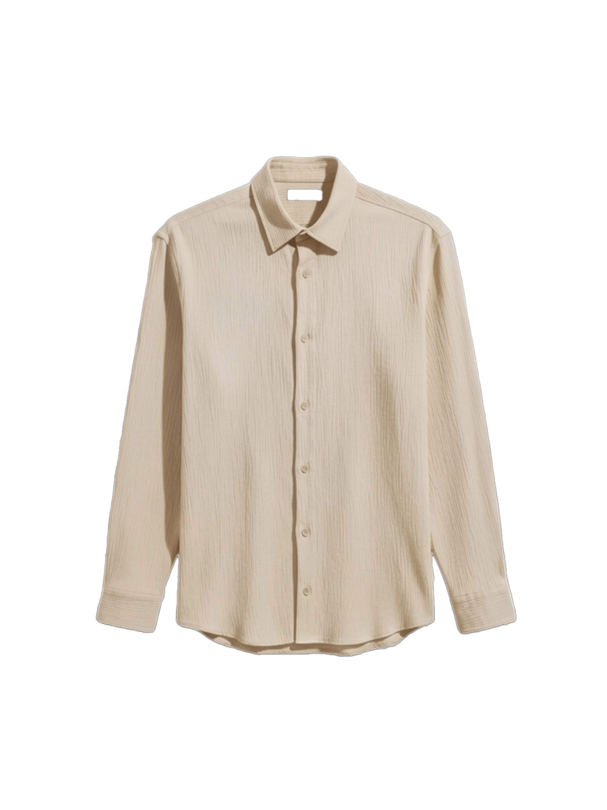 Fit confort Chemise Kleidermafia en marron : devant