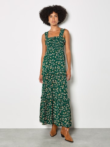 Apricot Dress ' ' in Green: front