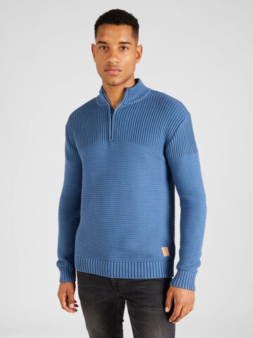 bleed clothing Pullover 'Captains' in Blau: Vorderseite