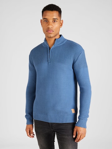 bleed clothing Sweater 'Captains' in Blue: front
