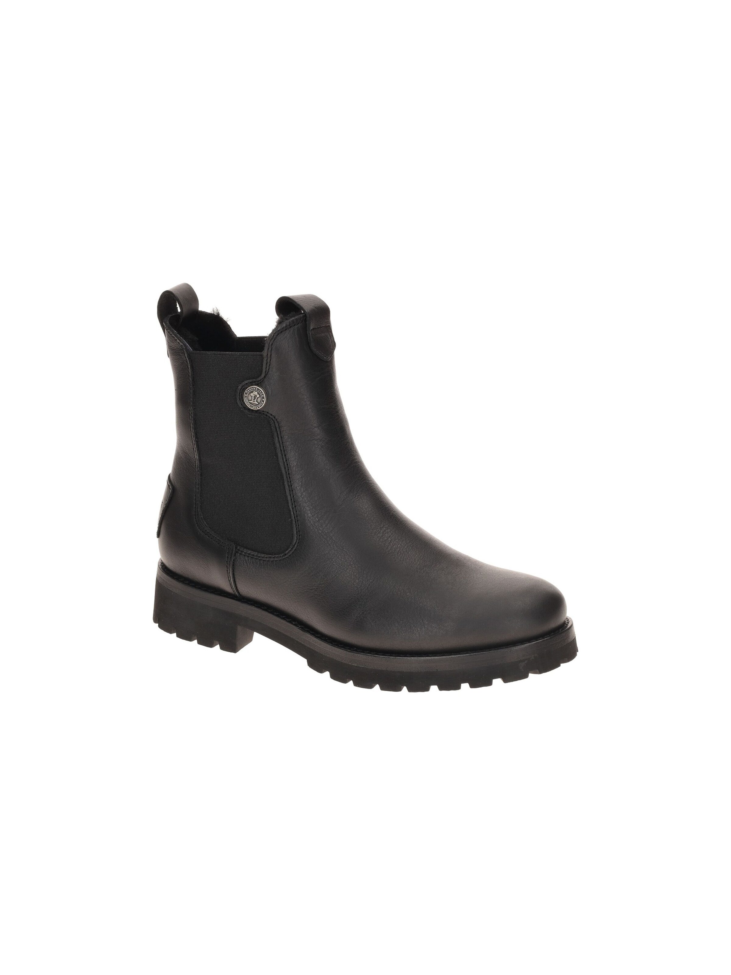 PANAMA JACK Chelsea Boots 'Panama Jack Francesca Igloo B1 Chelsea Stiefelette schwarz'‌‌‌‌‌‌‌ in Schwarz: Vorderseite