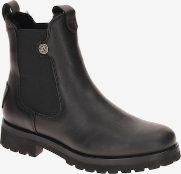 PANAMA JACK Chelsea Boots 'Panama Jack Francesca Igloo B1 Chelsea Stiefelette schwarz' in Schwarz: Vorderseite