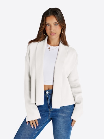 Imily Bela Cardigan i hvid: forside