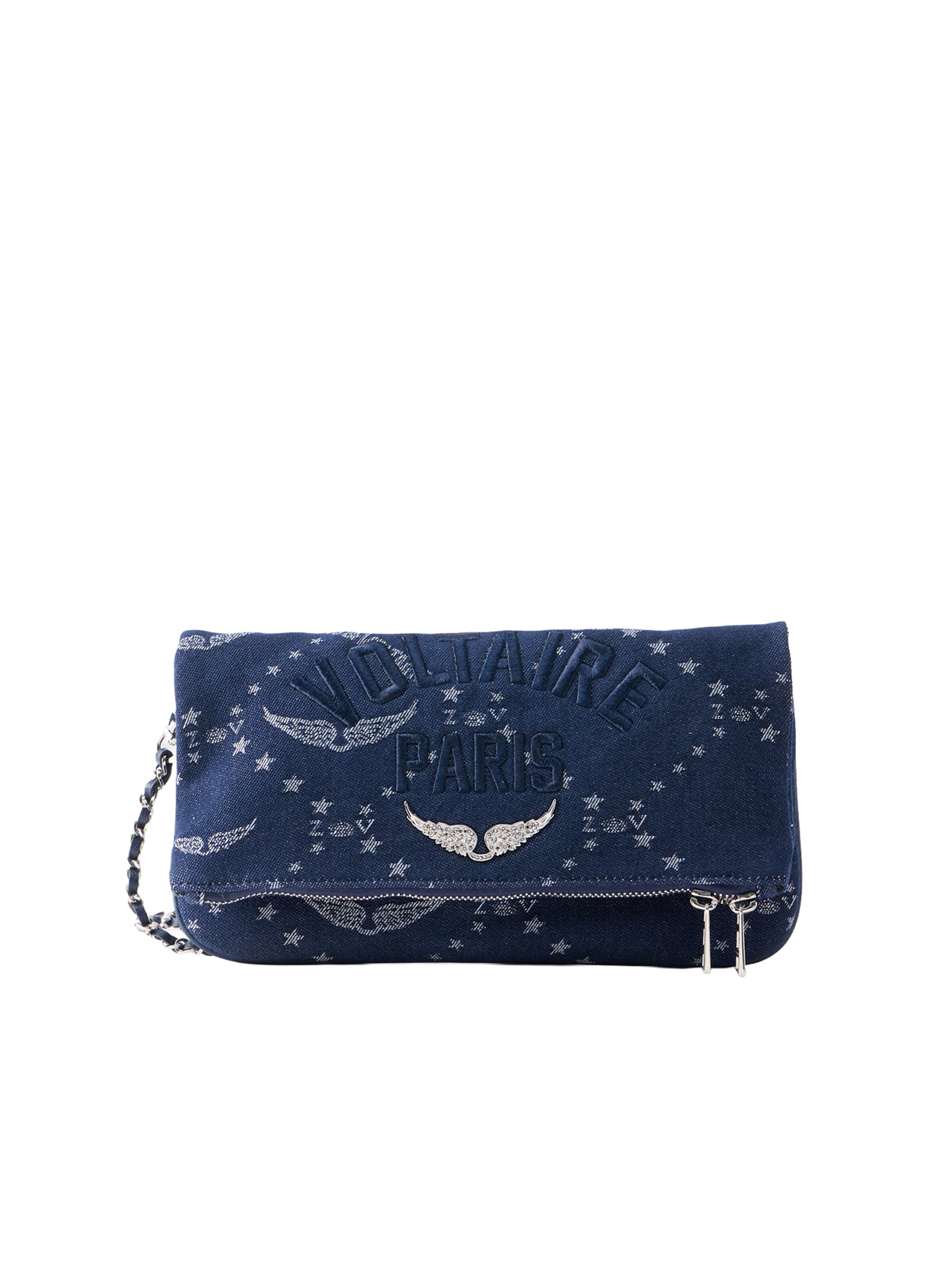 Zadig & Voltaire Сумка через плечо в Синий: спереди