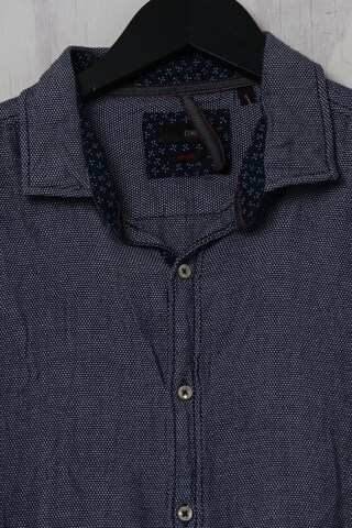 CINQUE Button Up Shirt in XL in Blue