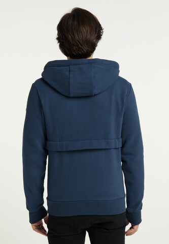 DreiMaster Maritim Zip-Up Hoodie in Blue