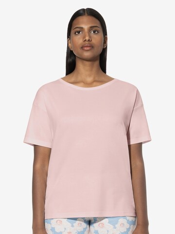 Mey Pajama Shirt in Pink: front