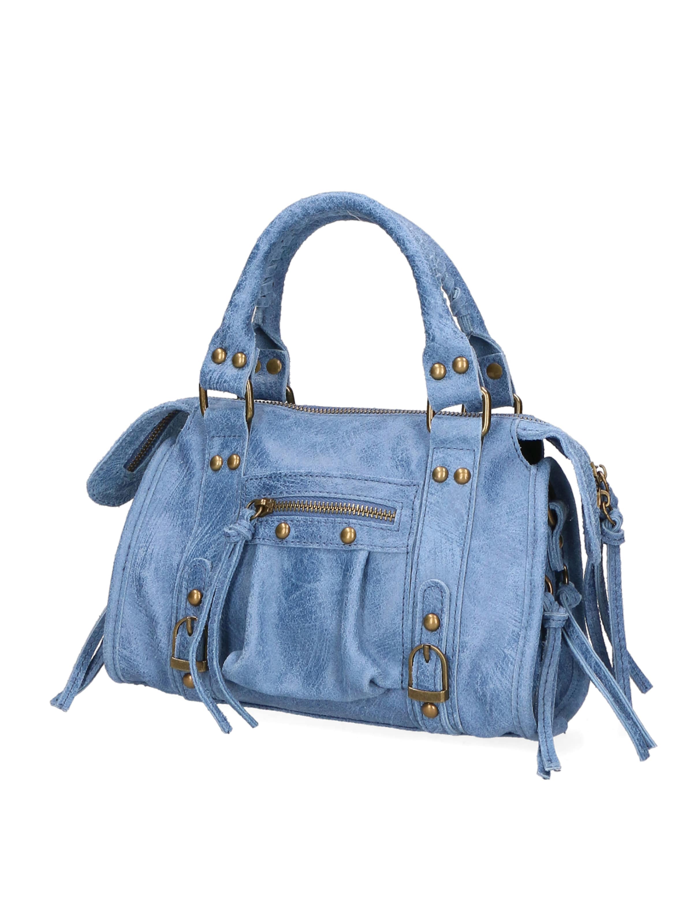Sac bandoulière Gave Lux en bleu : devant
