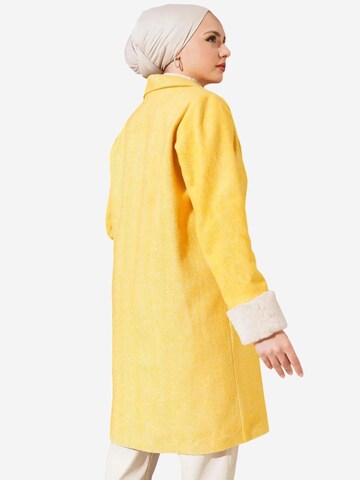 Bigdart - Sobretudo meia-estação em amarelo