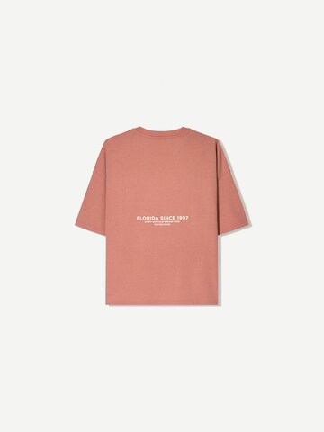 Bershka Shirt in Brown