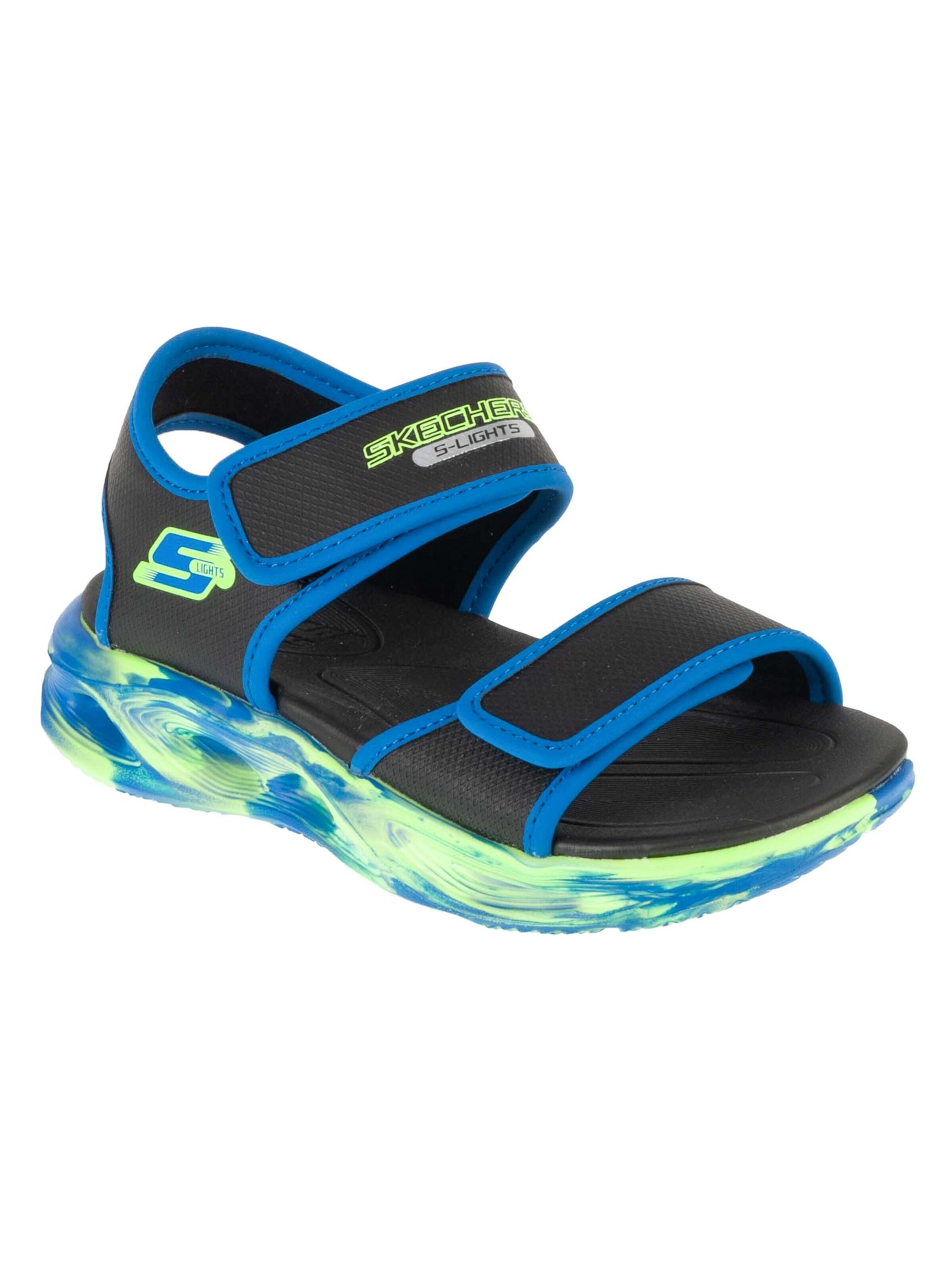 SKECHERS Sandals in Black: front