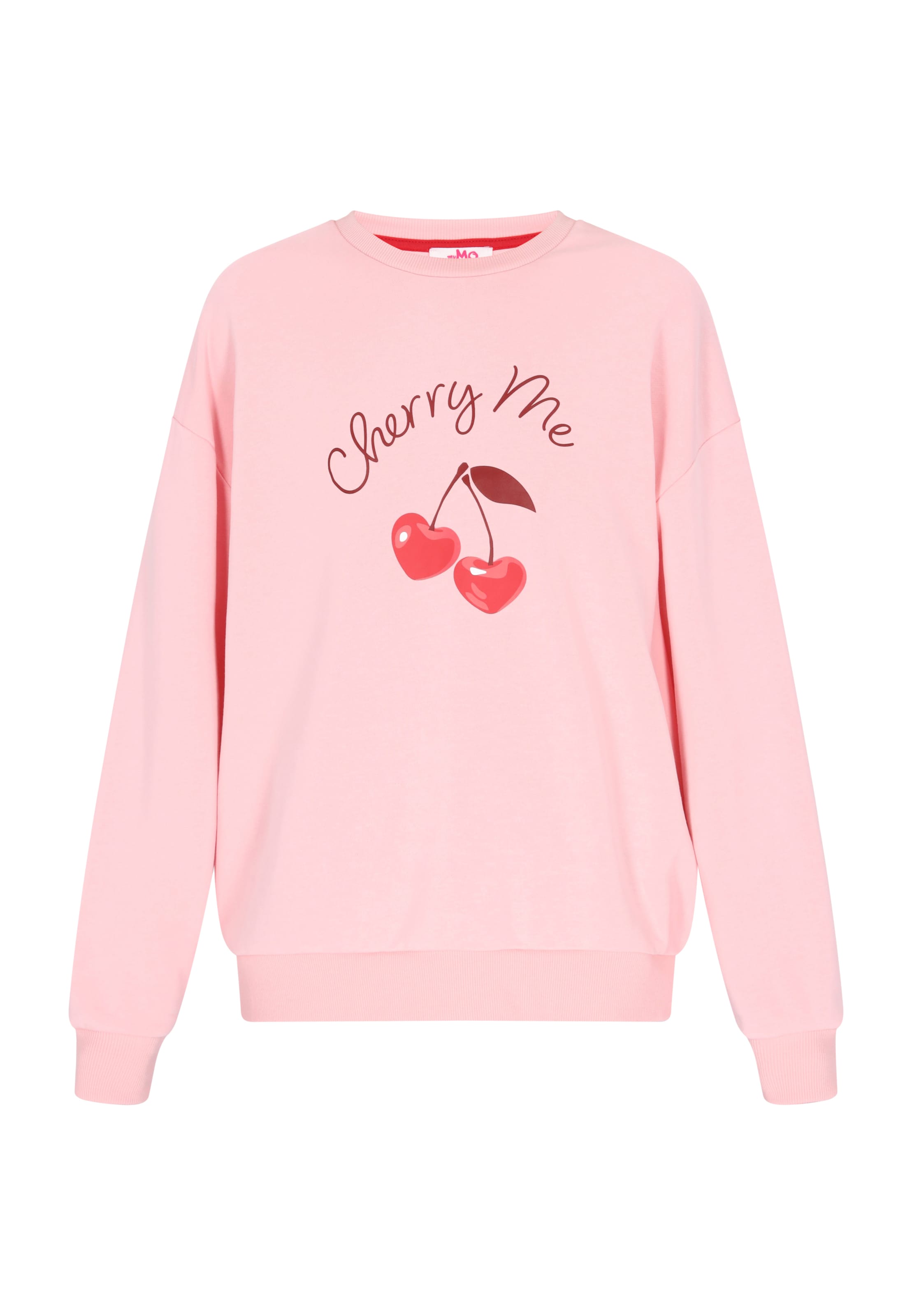 Bluză de molton 'Comfy' de la MYMO pe roz: față