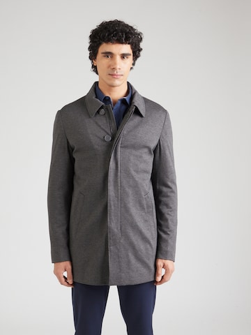 INDICODE JEANS Mantel 'Costatino' in Grau: Vorderseite