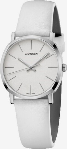 Montre à affichage analogique Calvin Klein - Uhren en blanc : devant