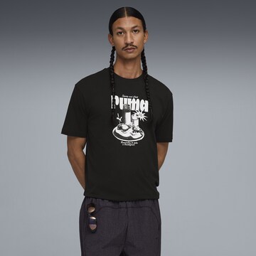 PUMA Shirt 'Breakfast' in Black: front