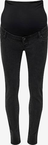 Jeans di Only Maternity in nero: frontale