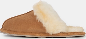 Minnetonka Тапки в Коричневый: спереди