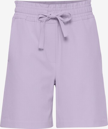 Regular Pantalon 'Daniella' Oxmo en violet : devant