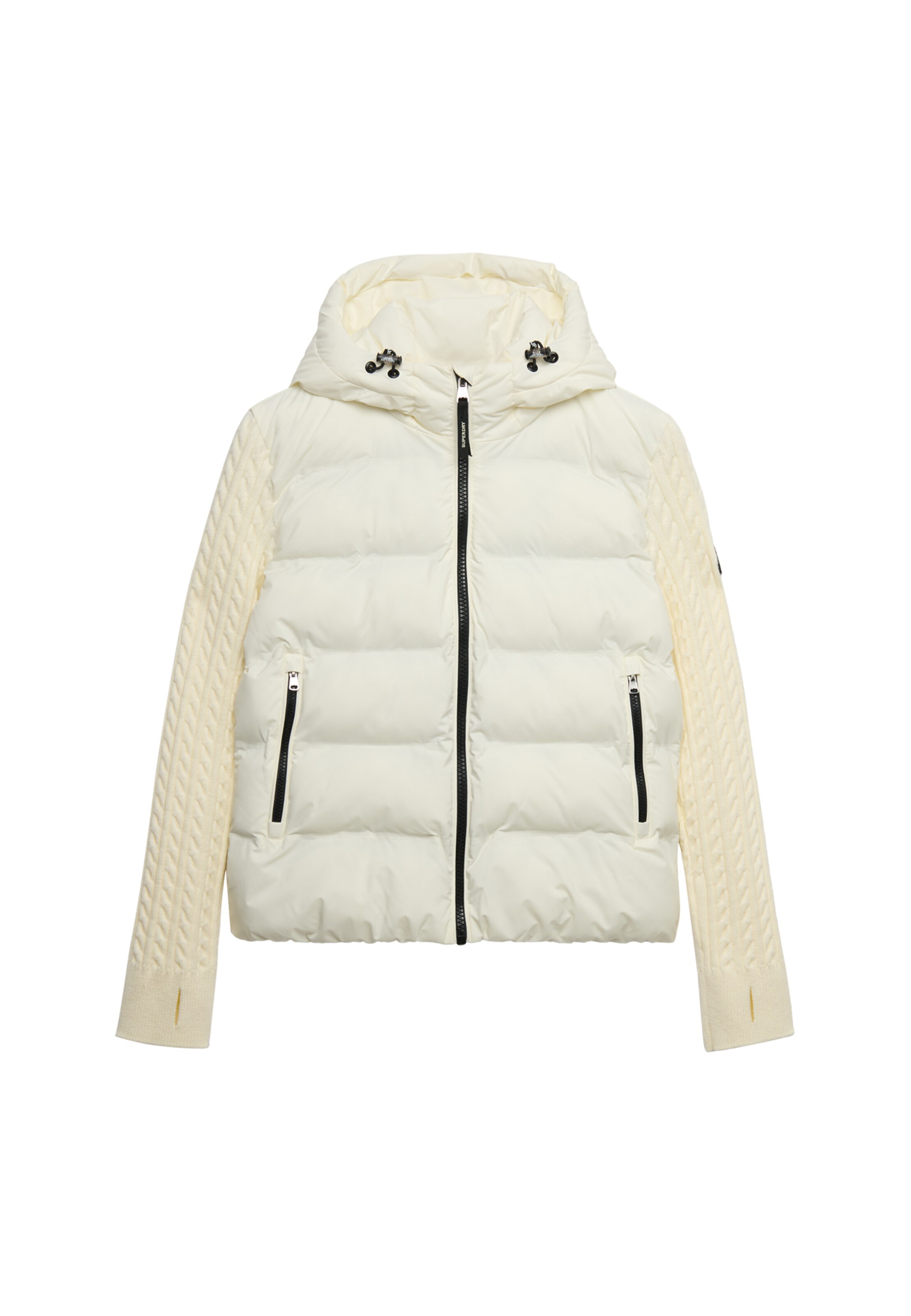 Superdry & Co Jacke in Weiß: Vorderseite