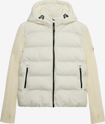 Superdry Tussenjas in Wit: voorkant