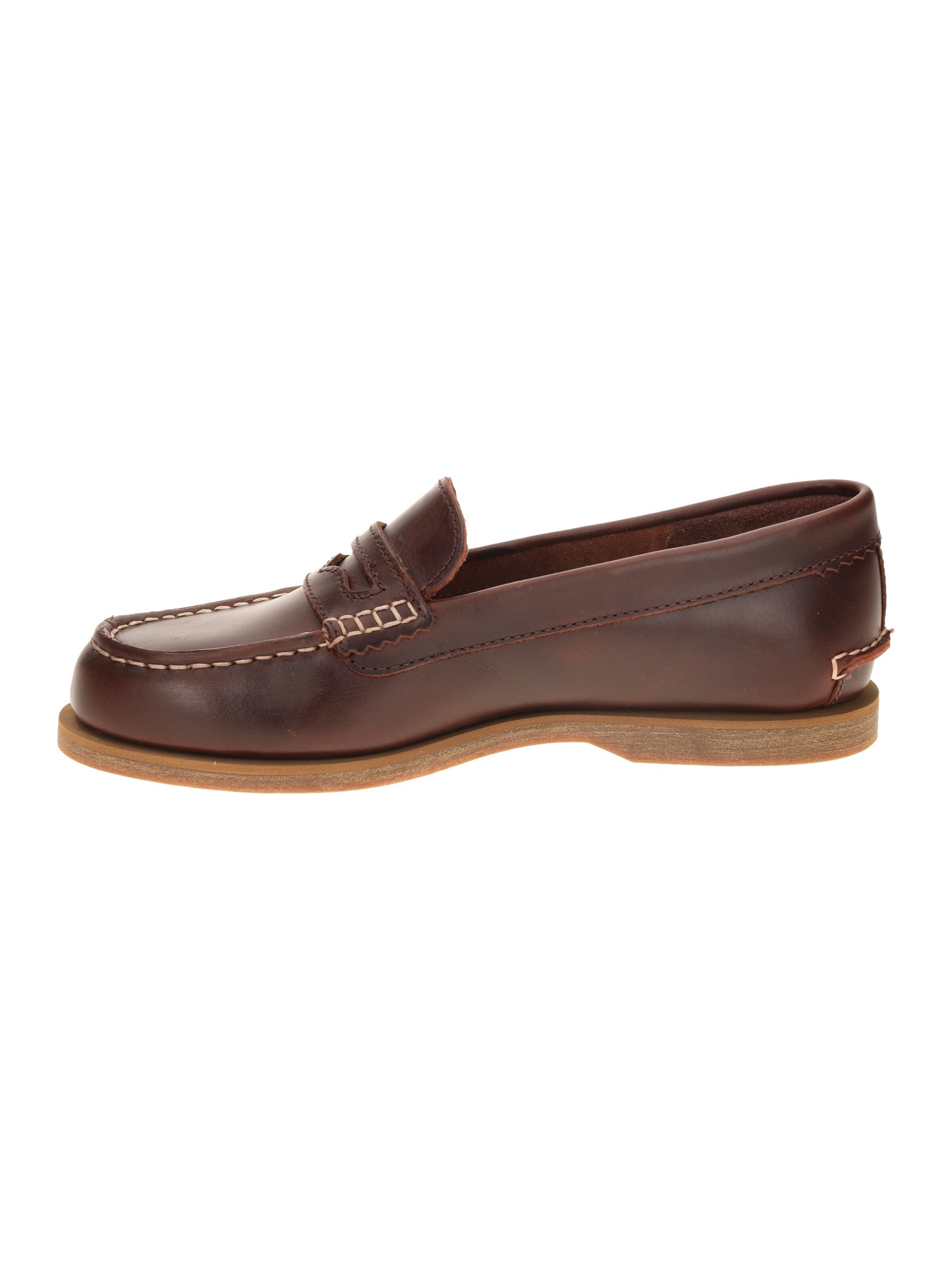 TIMBERLAND Classic Flats 'Timberland Classic Boat Slipper rot burgundy Damen Loafer 0A5MXN' in Red