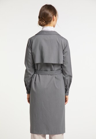 usha BLACK LABEL Between-Seasons Coat in Grey: front